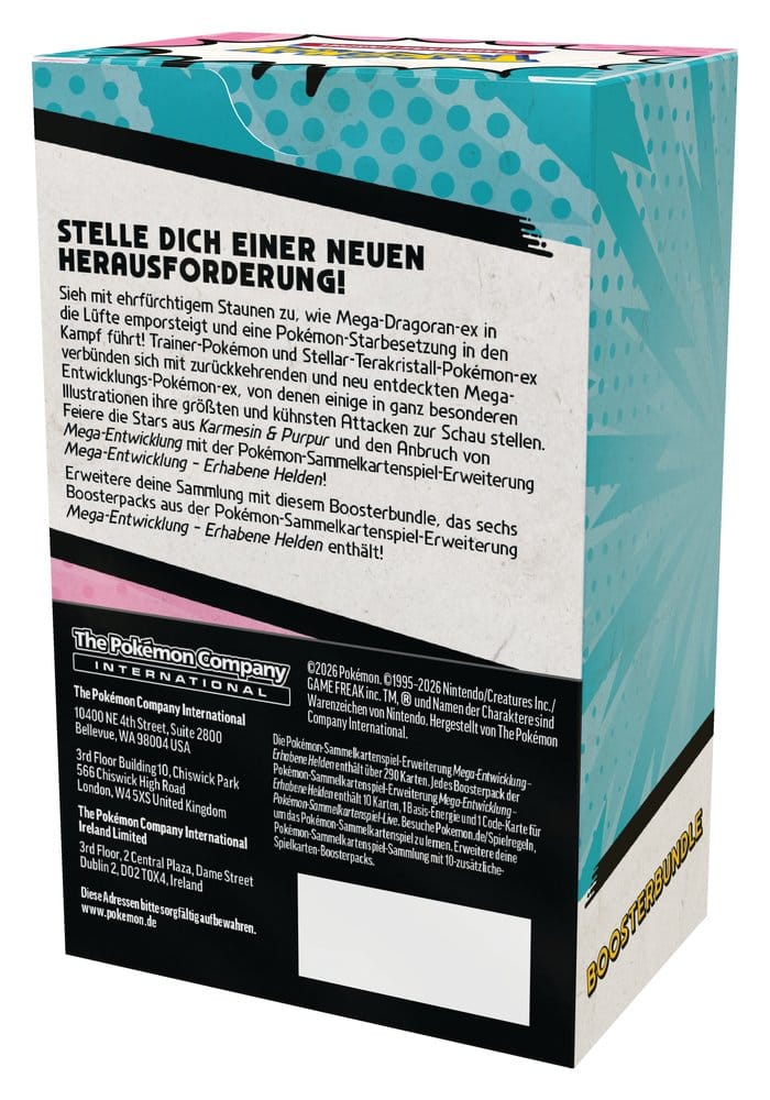 Pokémon TCG - Erhabene Helden, Booster Bundle - DE