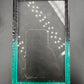 PSA & CGC Slab Bumper mit Acrylplatte - #2 Night Sky (Schwarz - Türkis)
