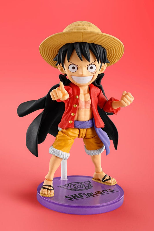 One Piece - World Collactable - Monkey D. Ruffy - Tamashii Nations x S.H. Figuarts