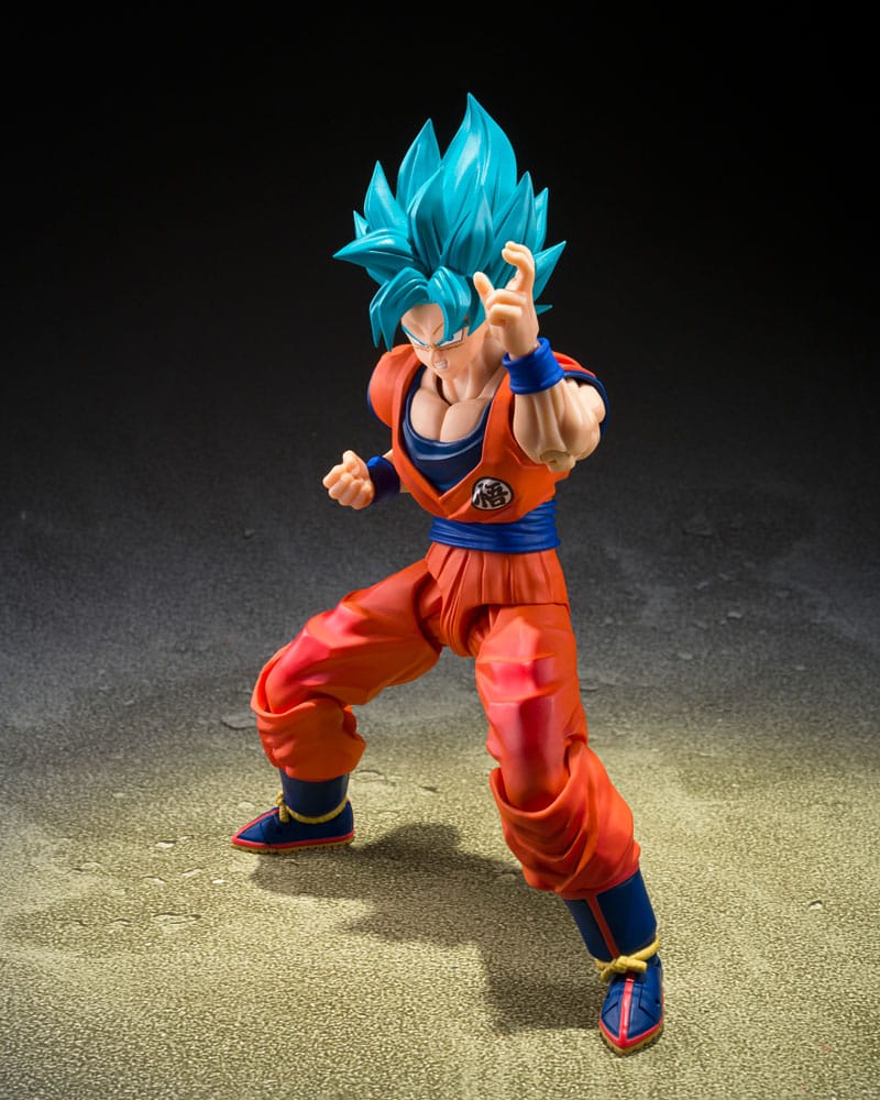 Dragonball Super - Son Goku SS Blue Power transcending Limits- Tamashii Nations x S.H. Figuarts