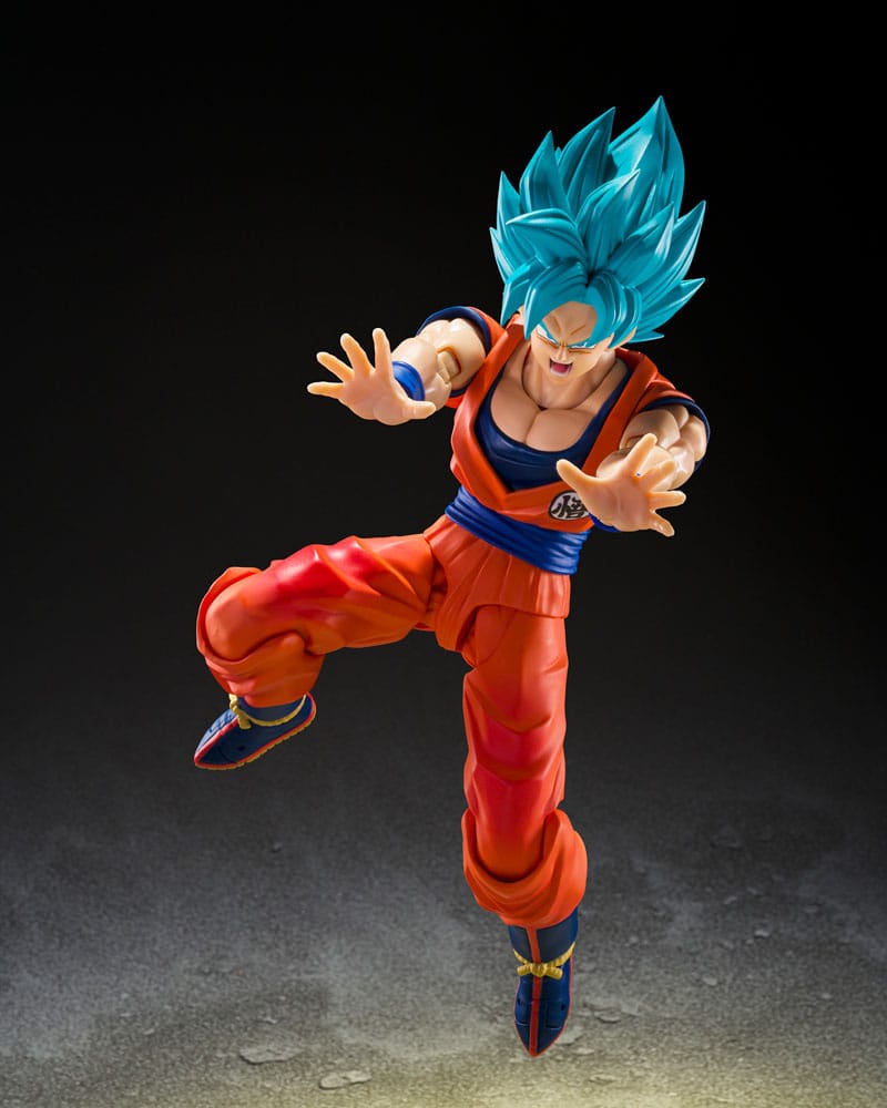 Dragonball Super - Son Goku SS Blue Power transcending Limits- Tamashii Nations x S.H. Figuarts