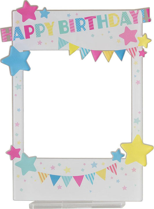 Nendoroid More - Zubehör Acryl Frame Stand (Happy Birthday)