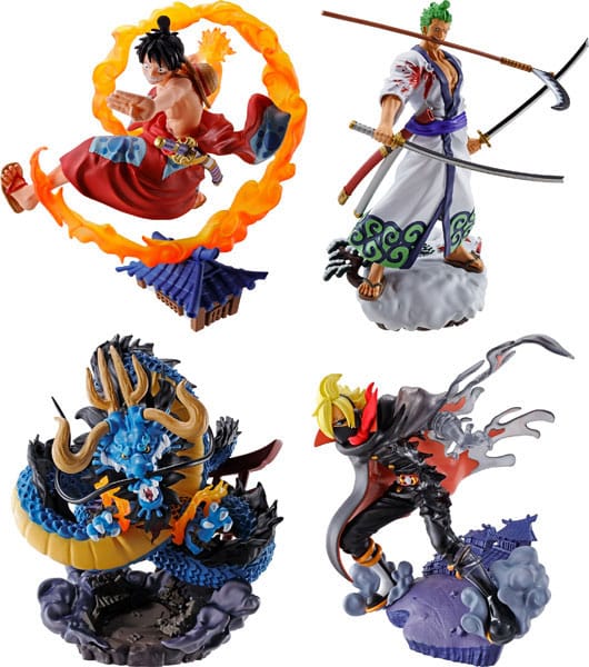 One Piece - Petitrama, Mini-Statue Logbox Re Birth Wano Kuni - Megahouse
