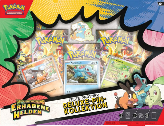 Pokémon TCG - Erhabene Helden, Deluxe Pin Kollektion - DE