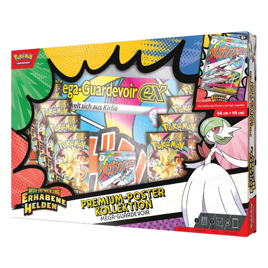 Pokémon TCG - Erhabene Helden, Premium Poster Kollektion Guardevoir - DE