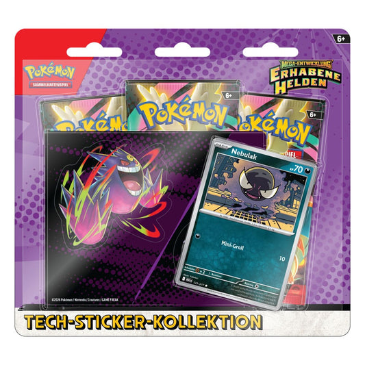 Pokémon TCG - Erhabene Helden, Tech-Sticker Kollektion Mega Gengar - DE